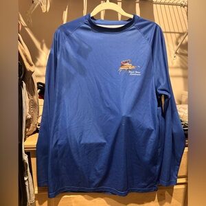 Bass Pro Shops Royal Blue Long Sleeve Tee
